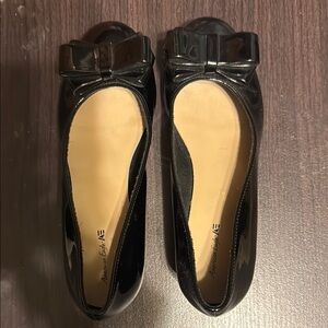 American Eagle Outfitters Women's Black Bow Flats